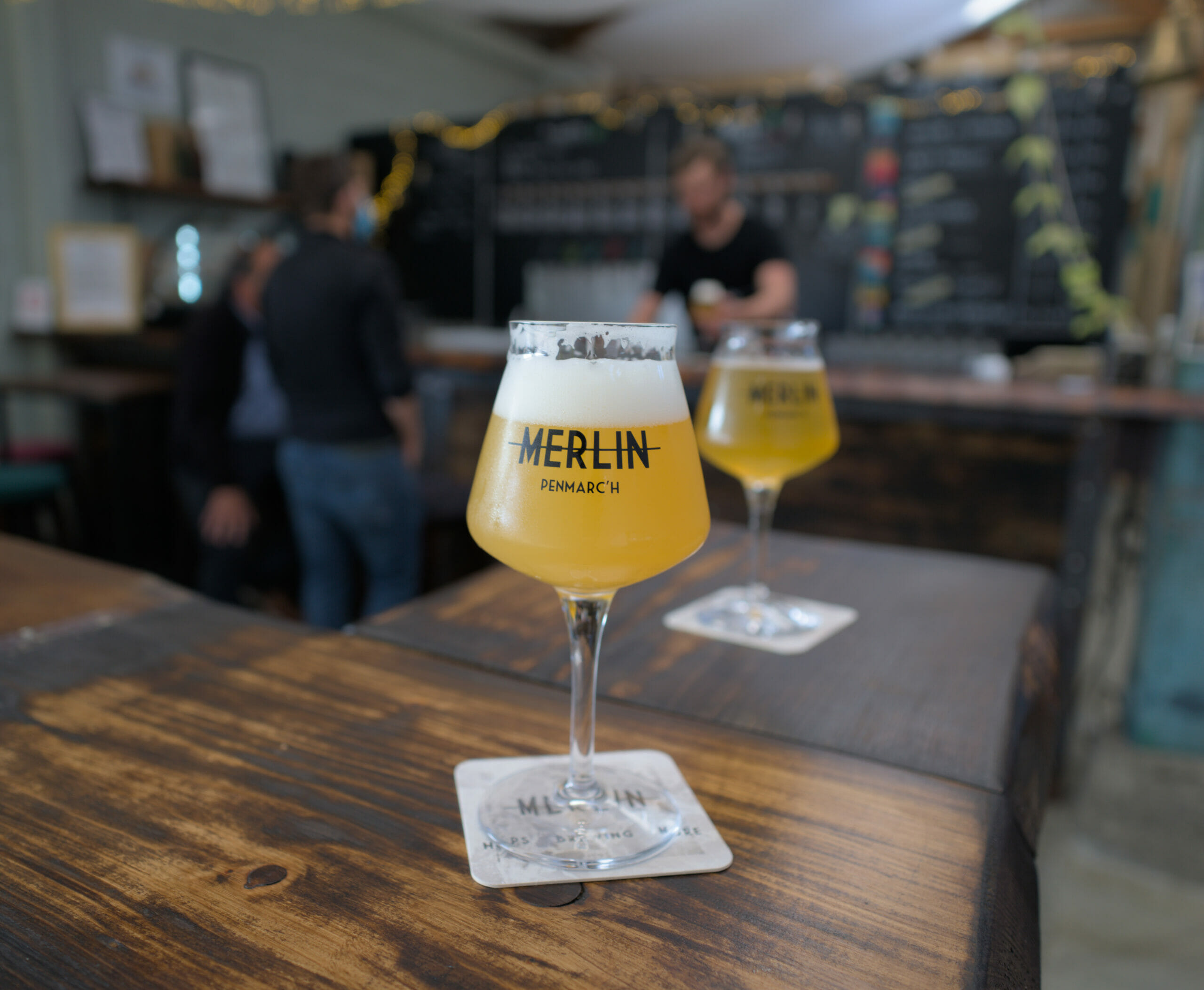 les bières de la brasserie Merlin Hops Brewing more
